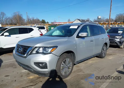 2018 Nissan Pathfinder Sv z USA, uszkodzony, nr VIN 5N1DR2MM3JC644474
